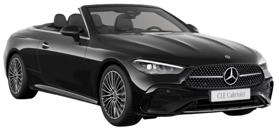 CLE Cabriolet noir