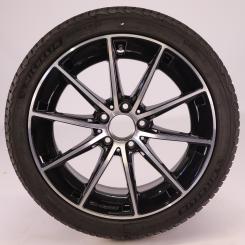 Komplettrad Alu MICHELIN/PilotAlpin 5 AMG 10-Speichen Rad 