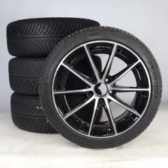 Winter Kompletträder Set Alu 18 Zoll mit Michelin Reifen für CLA ShootingBrake X118, CLA 118, original Mercedes-AMG 