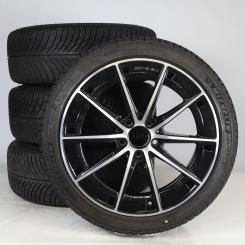 Winter Kompletträder Set Alu 18 Zoll mit Michelin Reifen für CLA ShootingBrake X118, CLA 118, original Mercedes-AMG 