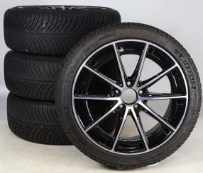 Winter Kompletträder Set Alu 18 Zoll mit Michelin Reifen für CLA ShootingBrake X118, CLA 118, original Mercedes-AMG 