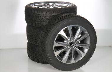 Winter Kompletträder Set Alu 20 Zoll mit Pirelli Reifen für GL-/GLS-Klasse X166, original Mercedes-Benz
