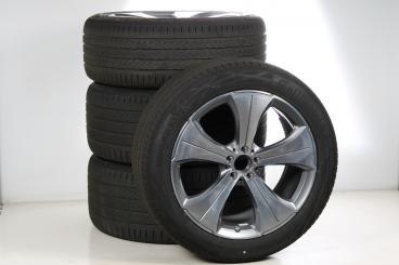 Sommer Kompletträder Set Alu 21 Zoll mit Continental Reifen für GL-/GLS-Klasse X167, Original Mercedes-Benz