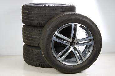 Sommer Kompletträder Set Alu 20 Zoll mit Continental Reifen für GLE-Klasse, GLE-Coupé, GLS-Klasse 167, Original Mercedes-Benz