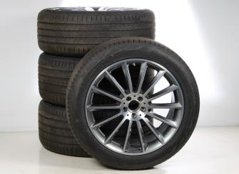 Sommer Kompletträder Set Alu 21 Zoll mit Continental Reifen für GLE-Klasse, GLE-Coupé, GLS-Klasse 167, Original Mercedes-Benz