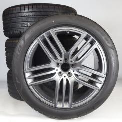 Sommer Kompletträder Set Alu 21 Zoll mit Pirelli Reifen für GL-/GLS-Klasse X167, Original Mercedes-Benz