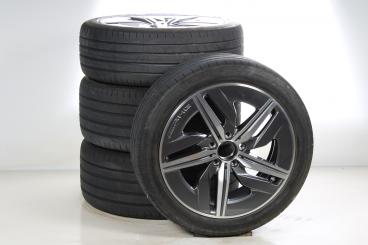 Sommer Kompletträder Set Alu 18 Zoll mit Goodyear Reifen für CLA EQ 174, CLA EQ-ShootingBrake X174, original Mercedes-AMG 