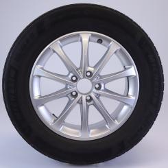 Komplettrad Alu MICHELIN/PilotAlpin5 10-Speichen-Rad 