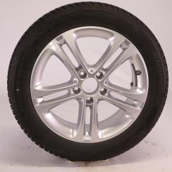 Winter Komplettrad Alu 17 Zoll mit Hankook Reifen für CLA 118, A-Klasse 177 und weitere, Original Mercedes-Benz