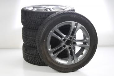 Winter Kompletträder Set Alu 17 Zoll mit Hankook Reifen für CLA ShootingBrake X118, CLA 118 und weitere, original Mercedes-Benz 
