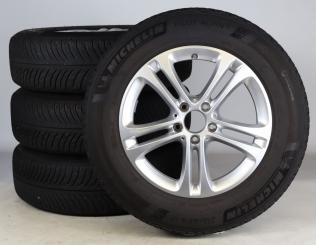 Winter Kompletträder Set Alu 17 Zoll mit Michelin Reifen für GLA-Klasse H247, GLB-Klasse X247, original Mercedes-Benz