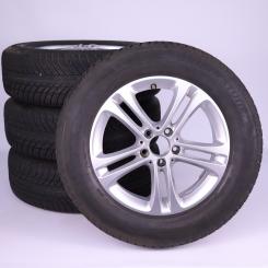 Winter Kompletträder Set Alu 17 Zoll mit Bridgestone Reifen für CLA 118, B-Klasse 247 und weitere, original Mercedes-Benz