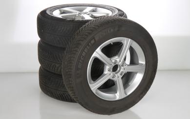 Kompletträder Set 17 Zoll Alu MICHELIN GLA GLB H247 X247 