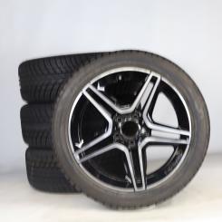 Winter Kompletträder Set Alu 18 Zoll mit Bridgestone Reifen für B-Klasse 247, CLA 118 und weitere, Original Mercedes-Benz