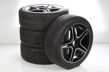 Winter Kompletträder Set Alu 18 Zoll mit Bridgestone Reifen für B-Klasse 247, CLA 118 und weitere, Original Mercedes-Benz