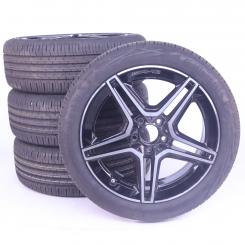 Kompletträder Set AMG 18 Zoll Alu CONTINENTAL CLA-Klasse 118 