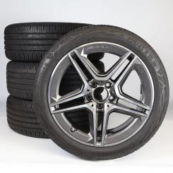Sommer Kompletträder Set Alu 18 Zoll mit Continental Reifen für A-Klasse 177, CLA ShootingBrake X118 und weitere, Original Mercedes-Benz