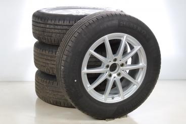 Sommer Kompletträder Set Alu 17 Zoll mit Continental Reifen für CLA ShootingBrake X118, B-Klasse 247 und weitere, Original Mercedes-Benz