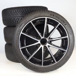 Winter Kompletträder Set Alu 18 Zoll mit Michelin Reifen für A-Klasse 177, original Mercedes-AMG 