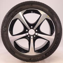 Komplettrad Alu Michelin/Pilot Alpin 5 5-Speichen-Rad 