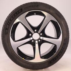 Komplettrad Alu Michelin/Pilot Alpin 5 5-Speichen-Rad 