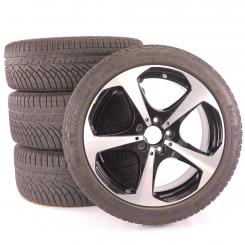 Winter Kompletträder Set Alu 18 Zoll mit Michelin Reifen für C-Klasse 205, original Mercedes-Benz 