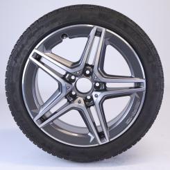 Komplettrad Alu MICHELIN/PilotAlpinPA4 AMG 5-Doppelspeichen- 