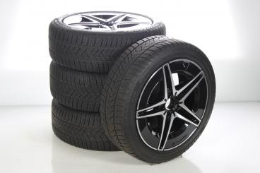 Kompletträder Set AMG 18 Zoll Alu PIRELLI C-Klasse 206 