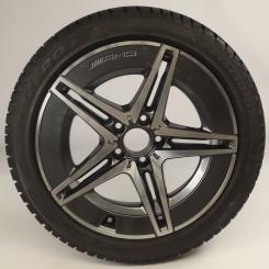 Winter Kompletträder Set Alu 18 Zoll mit Pirelli Reifen für C-Klasse 206, original Mercedes-Benz 
