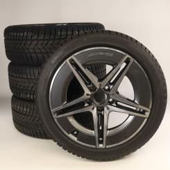 Winter Kompletträder Set Alu 18 Zoll mit Pirelli Reifen für C-Klasse 206, original Mercedes-Benz 
