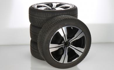 Winter Kompletträder Set Alu 18 Zoll mit Michelin Reifen für C-Klasse 206, Original Mercedes-Benz