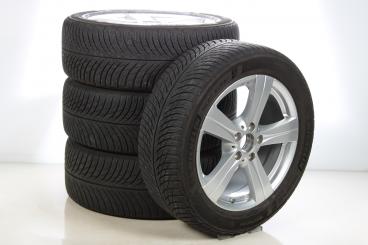 Kompletträder Set 17 Zoll Alu MICHELIN C-Klasse 206 