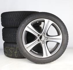 Winter Kompletträder Set Alu 18 Zoll mit Pirelli Reifen für E-Klasse 213, E-Klasse-Coupé 238, original Mercedes-Benz 