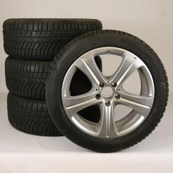 Winter Kompletträder Set Alu 18 Zoll mit Continental Reifen für E-Klasse 213, E-Klasse-Coupé 238, Original Mercedes-Benz