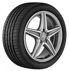 Alufelge AMG 5-Speichen-Rad 7X21 - Titangrau / grau Himalaya | B | Standard Z