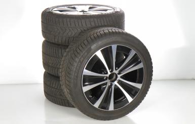 Winter Kompletträder Set Alu 18 Zoll mit Pirelli Reifen für E-Klasse 213, Original Mercedes-Benz