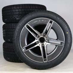 Winter Kompletträder Set Alu 19 Zoll mit Pirelli Reifen für E-Klasse 214, Original Mercedes-Benz