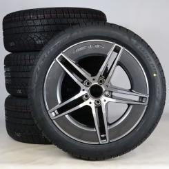 Winter Kompletträder Set Alu 19 Zoll mit Pirelli Reifen für E-Klasse 214, Original Mercedes-Benz