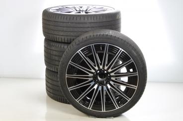 Sommer Kompletträder Set Alu 21 Zoll mit Continental Reifen für E-Klasse 214, original Mercedes-AMG 