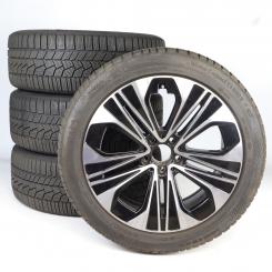 Winter Kompletträder Set Alu 19 Zoll mit Continental Reifen für E-Klasse 214, Original Mercedes-Benz