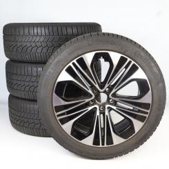 Winter Kompletträder Set Alu 19 Zoll mit Continental Reifen für E-Klasse 214, Original Mercedes-Benz