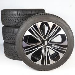 Winter Kompletträder Set Alu 19 Zoll mit Continental Reifen für E-Klasse 214, Original Mercedes-Benz