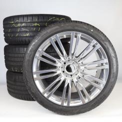 Sommer Kompletträder Set Alu 20 Zoll mit Pirelli Reifen für Mercedes-Maybach Z223, S-Klasse 223, original Mercedes-Benz 