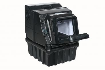 Kühlbox im Fond 