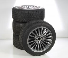 Winter Kompletträder Set Alu 19 Zoll mit Pirelli Reifen für SL-Klasse 232, original Mercedes-AMG 