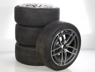 Winter Kompletträder Set Alu 20 Zoll mit Michelin Reifen für SL-Klasse 232, original Mercedes-AMG 