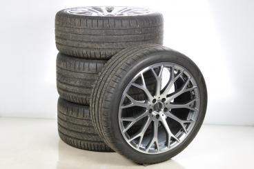 Sommer Kompletträder Set Alu 21 Zoll mit Pirelli Reifen für SL-Klasse 232, original Mercedes-AMG 