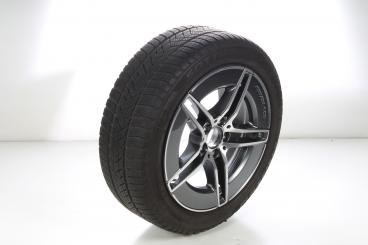 Winter Komplettrad Alu 18 Zoll mit Pirelli Reifen für CLE 236, Original Mercedes-Benz