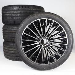 Sommer Kompletträder Set Alu 19 Zoll mit Continental Reifen für CLE 236, Original Mercedes-Benz