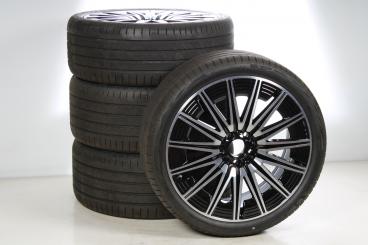 Sommer Kompletträder Set Alu 20 Zoll mit Continental Reifen für CLE 236, Original Mercedes-Benz